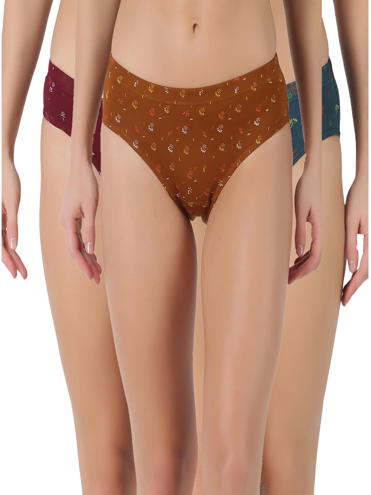 dollar Women's Cotton Panties Relaxed Solid Briefs-picture-14