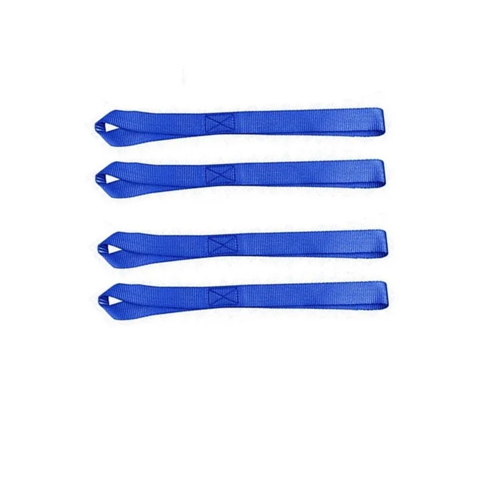 Tie Down Strap, Soft Loop Tie Down Straps Or Securing ATV Motorcycles Scooters Dirt Bikes Lawn Mutipurpose Motor Tie Downs Lugga Straps(Blue-4Pcs)