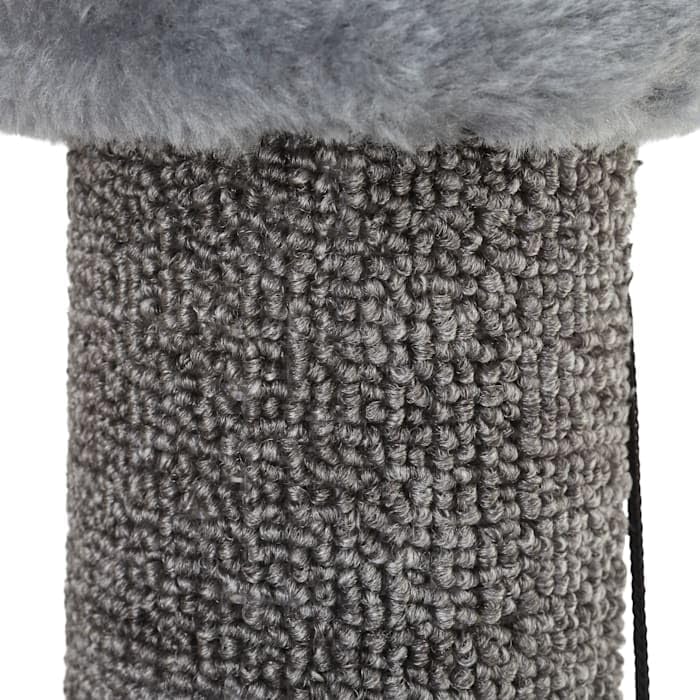 Miniatura 4 de EveryYay Poste rascador elevado para gatos con cartón corrugado recargable, 16 pulgadas de largo x 13.5 pulgadas de ancho x 20.75 pulgadas de alto