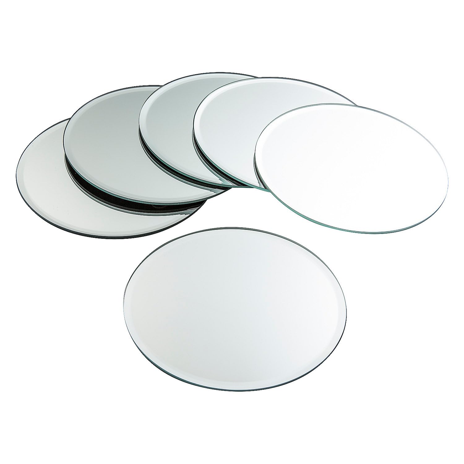 Fun Express Bulk Round Table Mirrors 12 Pieces