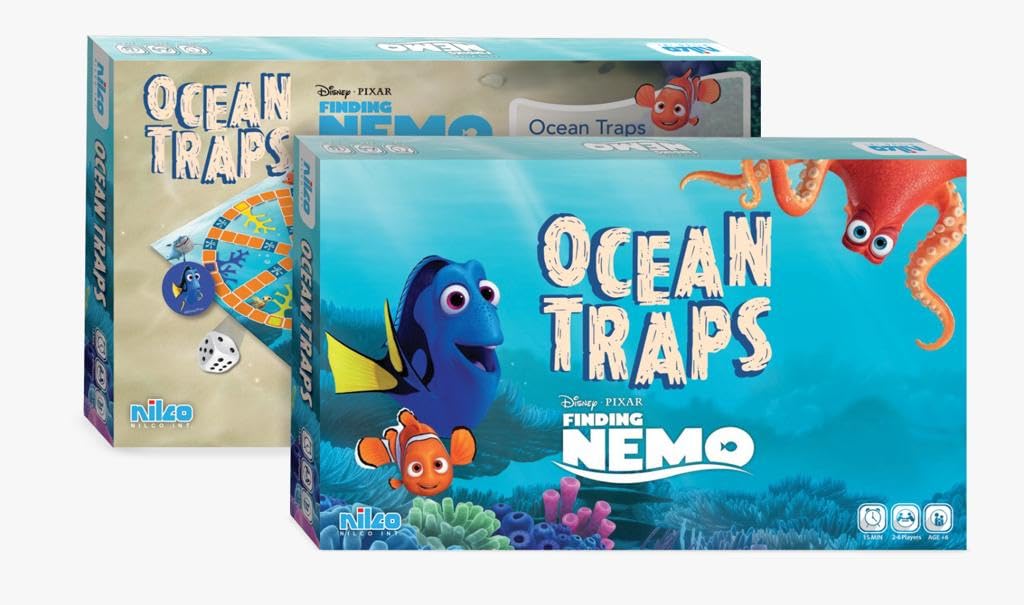 Nilco Disney Finding Nemo Ocean Traps Game boy toys, girl toys, birthday gift, Christmas gift, growth, fun, for kids.