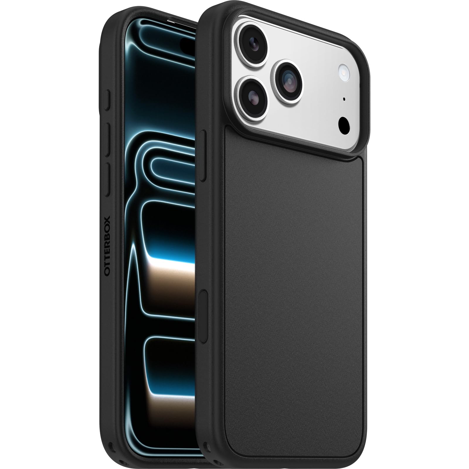 OtterBox Symmetry Series MagSafe Case for iPhone 17 Pro Max, Shockproof, Drop proof, Protective Thin Case, 3x Tested to Military Standard, Black, Non-Retail Packaging