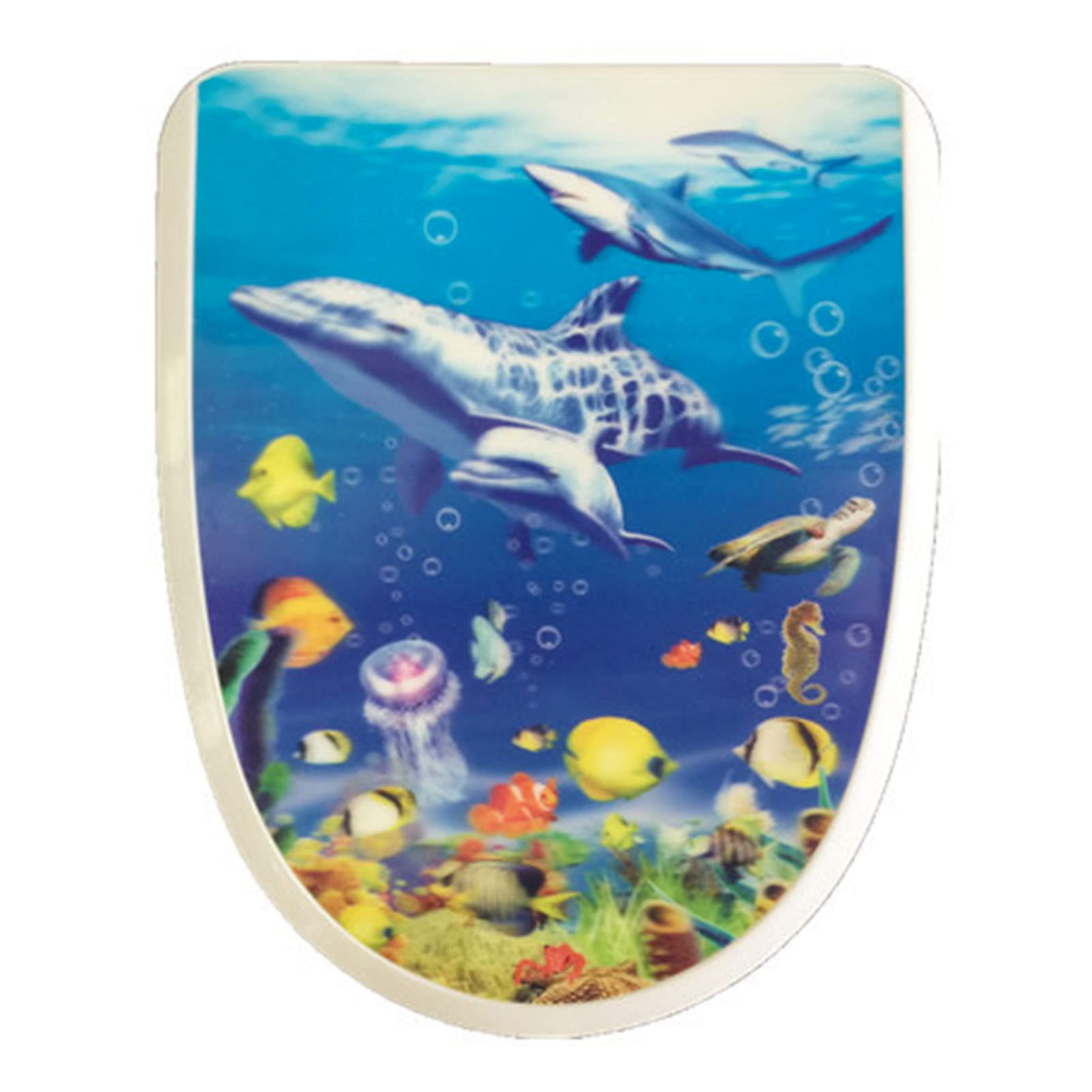Universal Toilet Seat, PP Material Close Quiet Quick Release Hinges Easy Install Clean Fits OUV Shape, Adjustable, Lightweight, Durable, Portable, User-Friendly