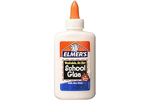 Elmer's Washable No-Run Bulk School Glue Bottles - Pack of 2, 4...