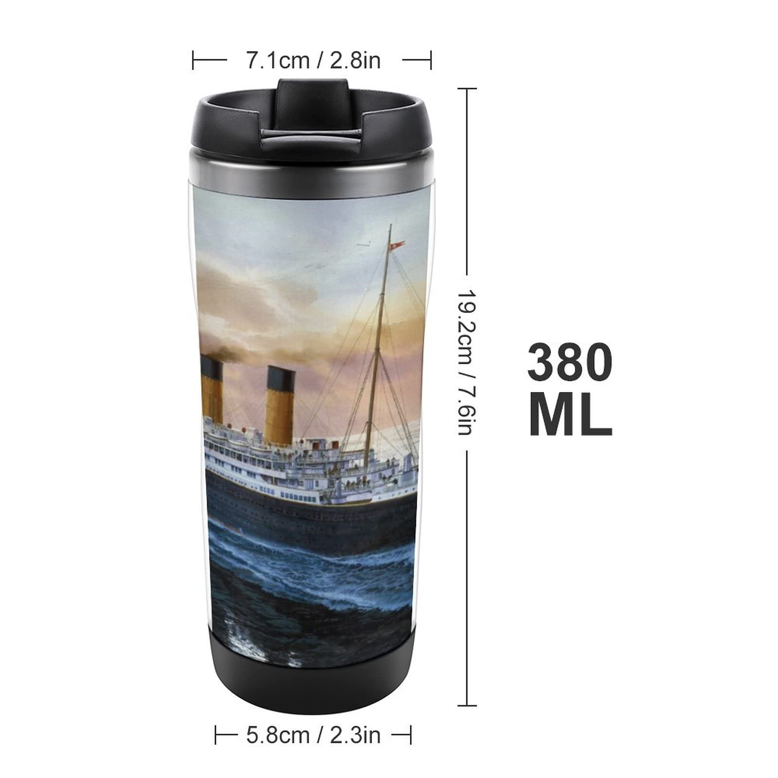 Amazon.com | Retro Titanic Famous Old Historic Insulated Stainless