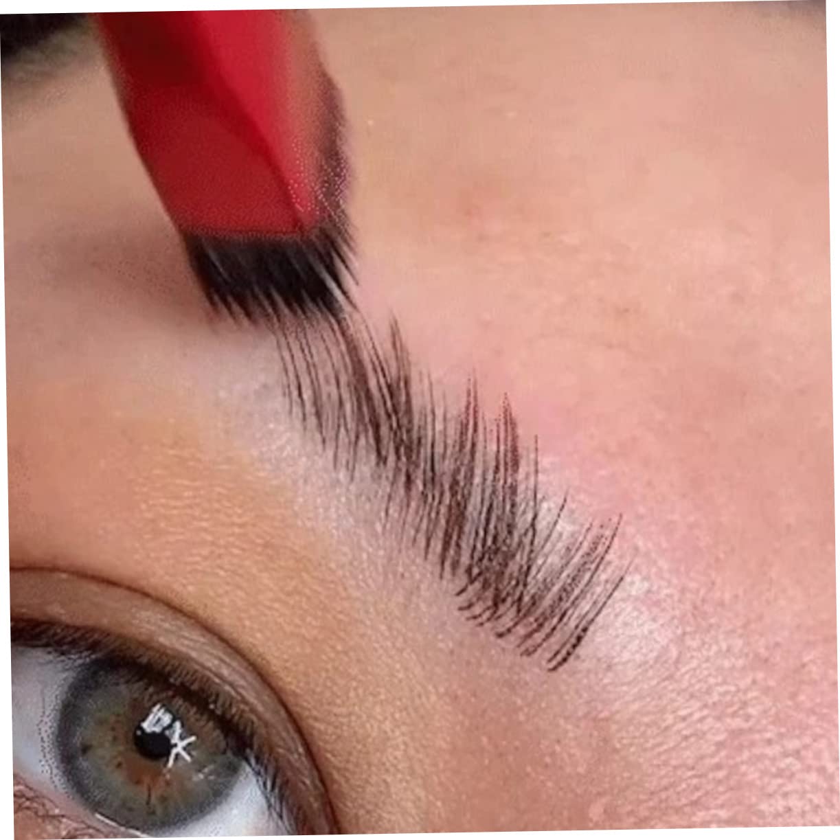 4 Set Elegante Set Trucco Da Donna Pennello Per Sopracciglia Angolato Pennello Bellezza Quotidiana 2 Pezzi * 4