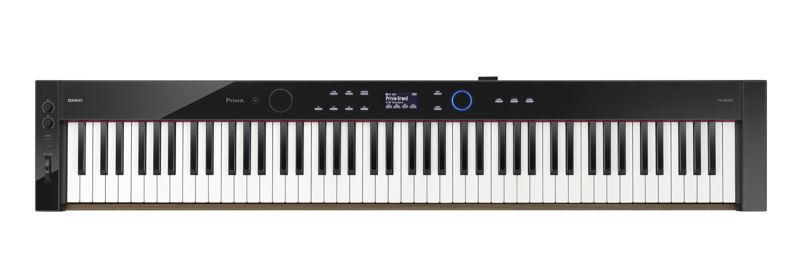 Casio Privia PX-S6000 - Pianoforte digitale a 88 tasti, colore: Nero