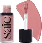 Saie Dew Liquid Blush for Cheeks - Hydrating Cream Blush Stick with a Blendable + Buildable Formula - Skincare Infused Dewy Cheek Tint for a Natural Flush - Glowy Makeup Essential - Dreamy (.40 oz)