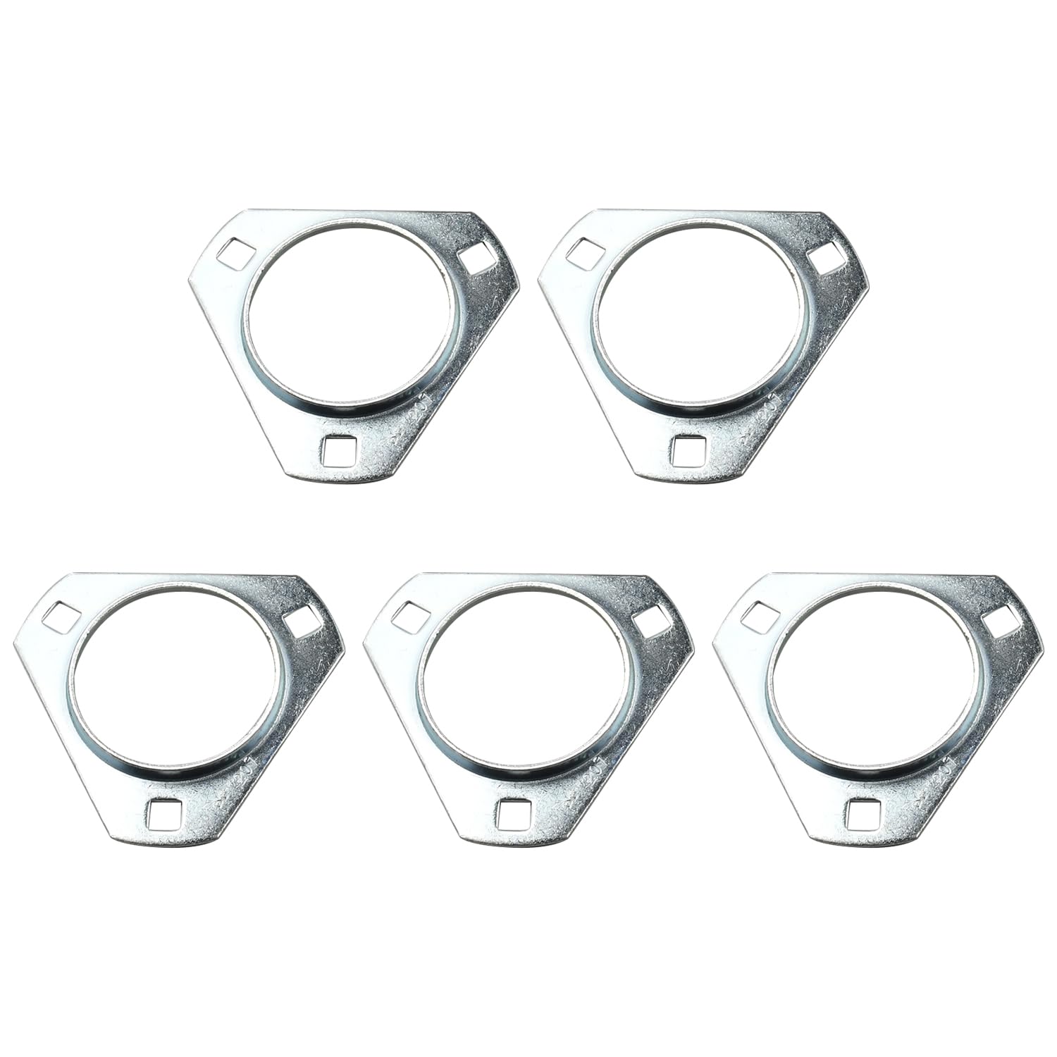 Meckparts 5Pcs Sweeper Brush Flange 6599441 TGF333-3266 Compatible with Bobcat Attachment Frame Connected Tube