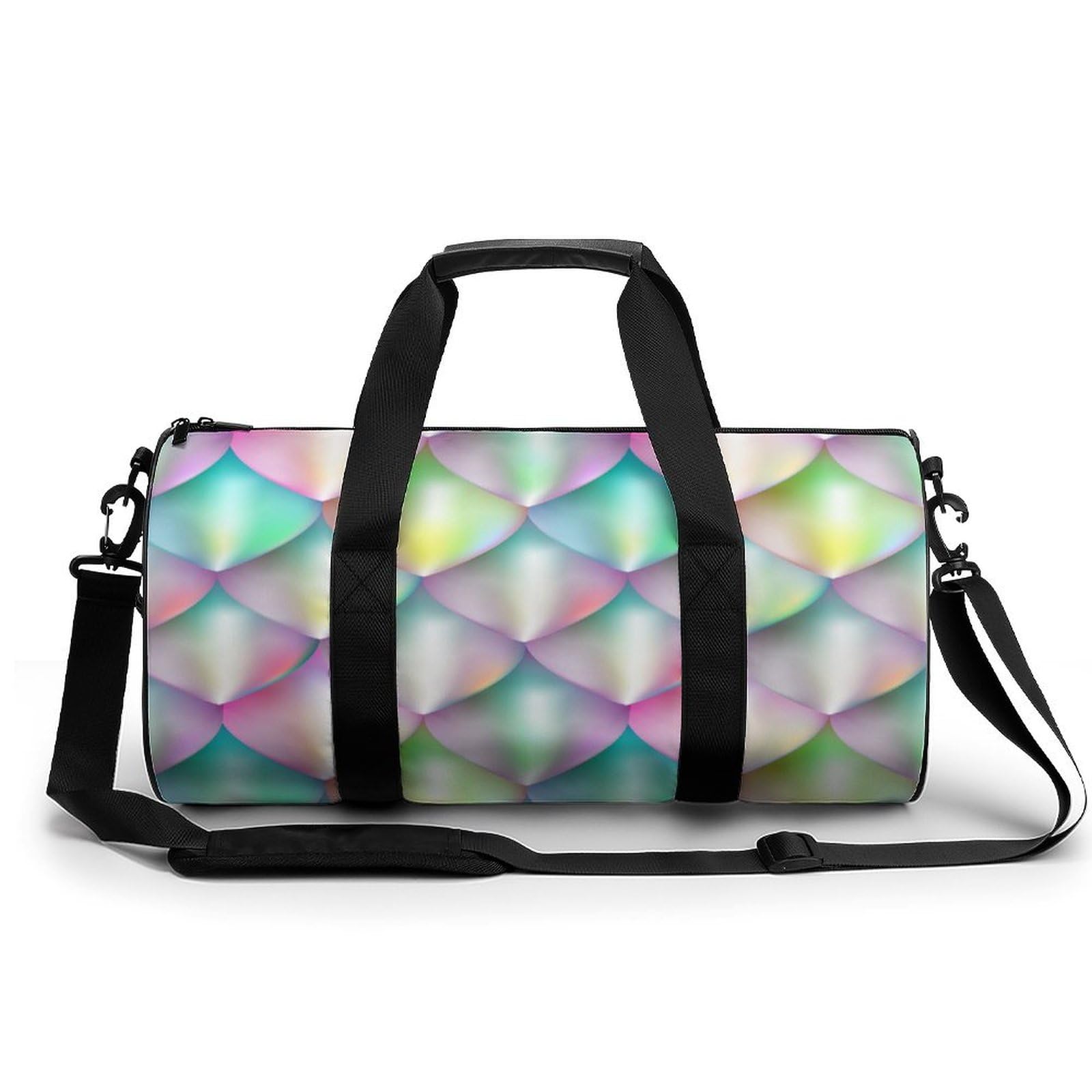 Sac de sport gym queue de sirène coloré - Sac week-end et duffel bag 45cm - 8