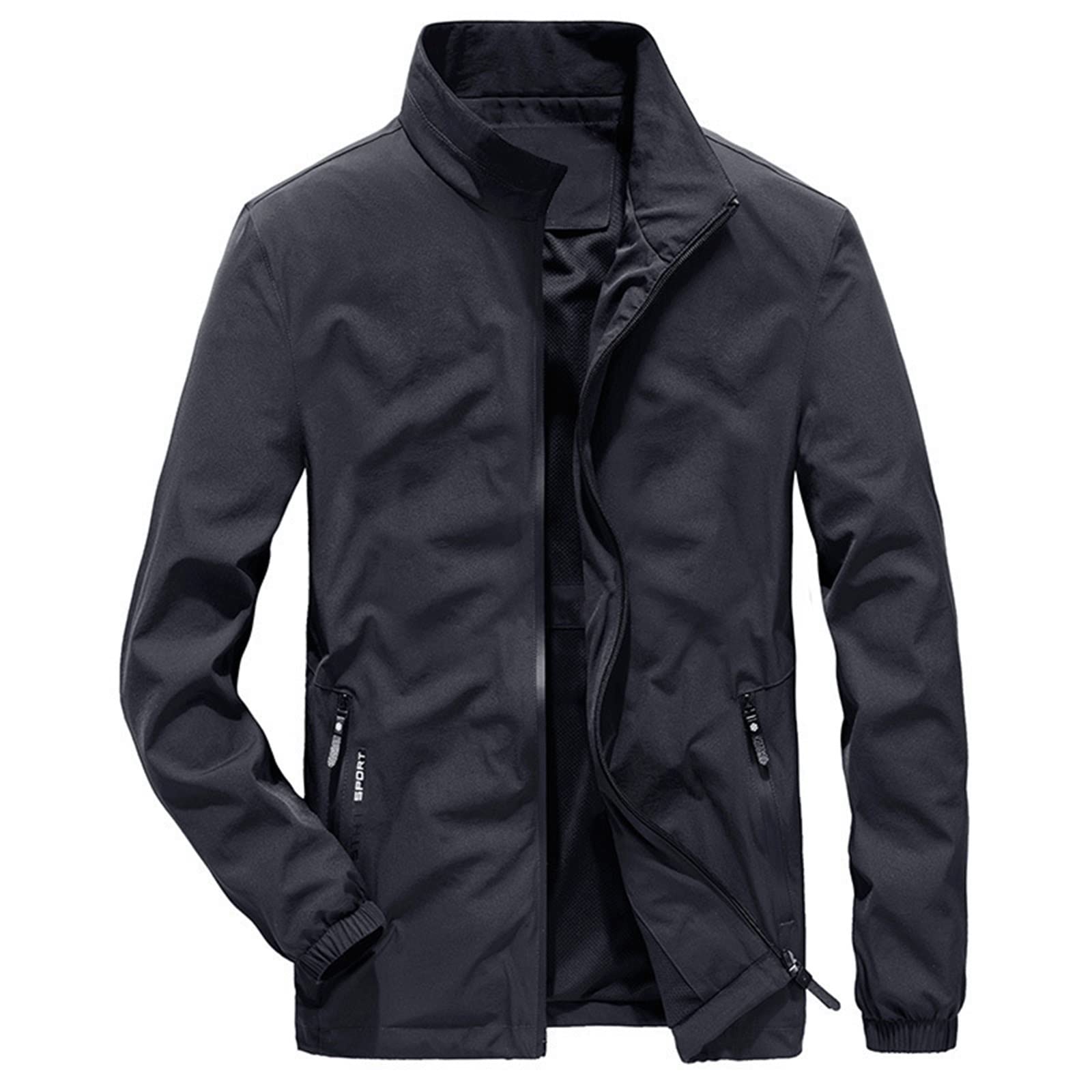 OXITA Work Jacket New Self Defense Protective Clothing Anti Cut Stab resistant Cut Proof jacket civil using knife Hack proof Jacket (Color : Schwarz, Size : 4XL)