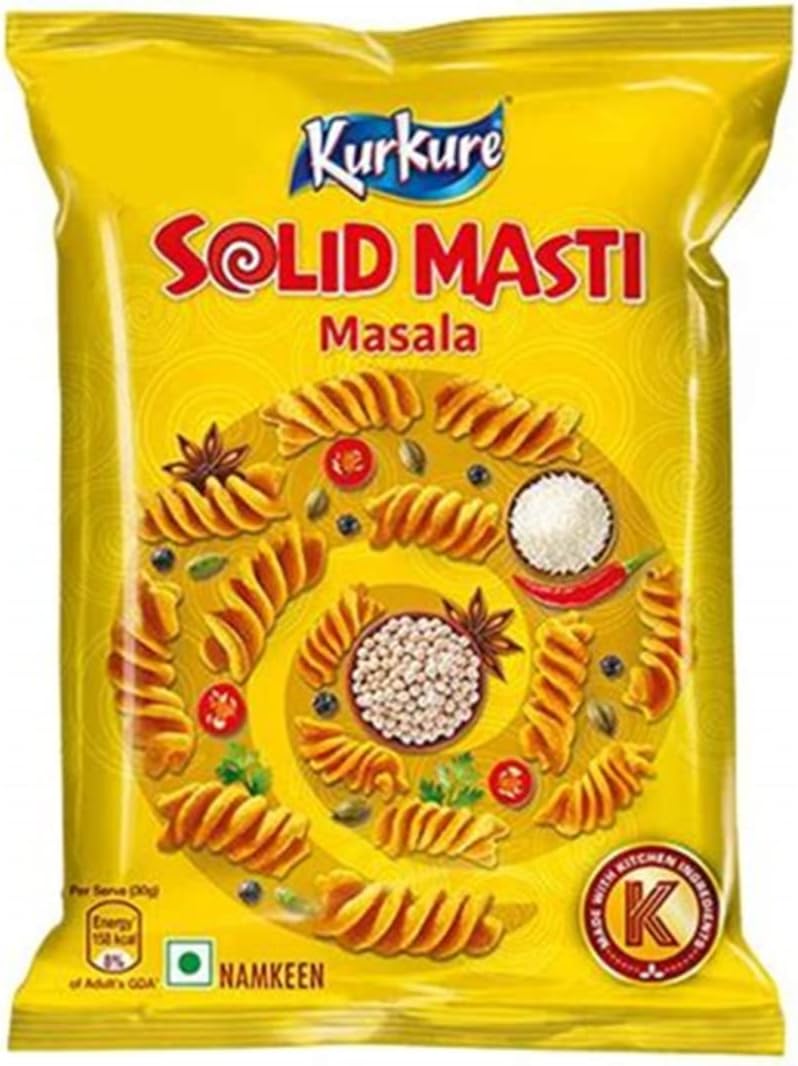 UNIQUE -Kurkure Snacks, Solid Masti 40g (PACK OF 5)