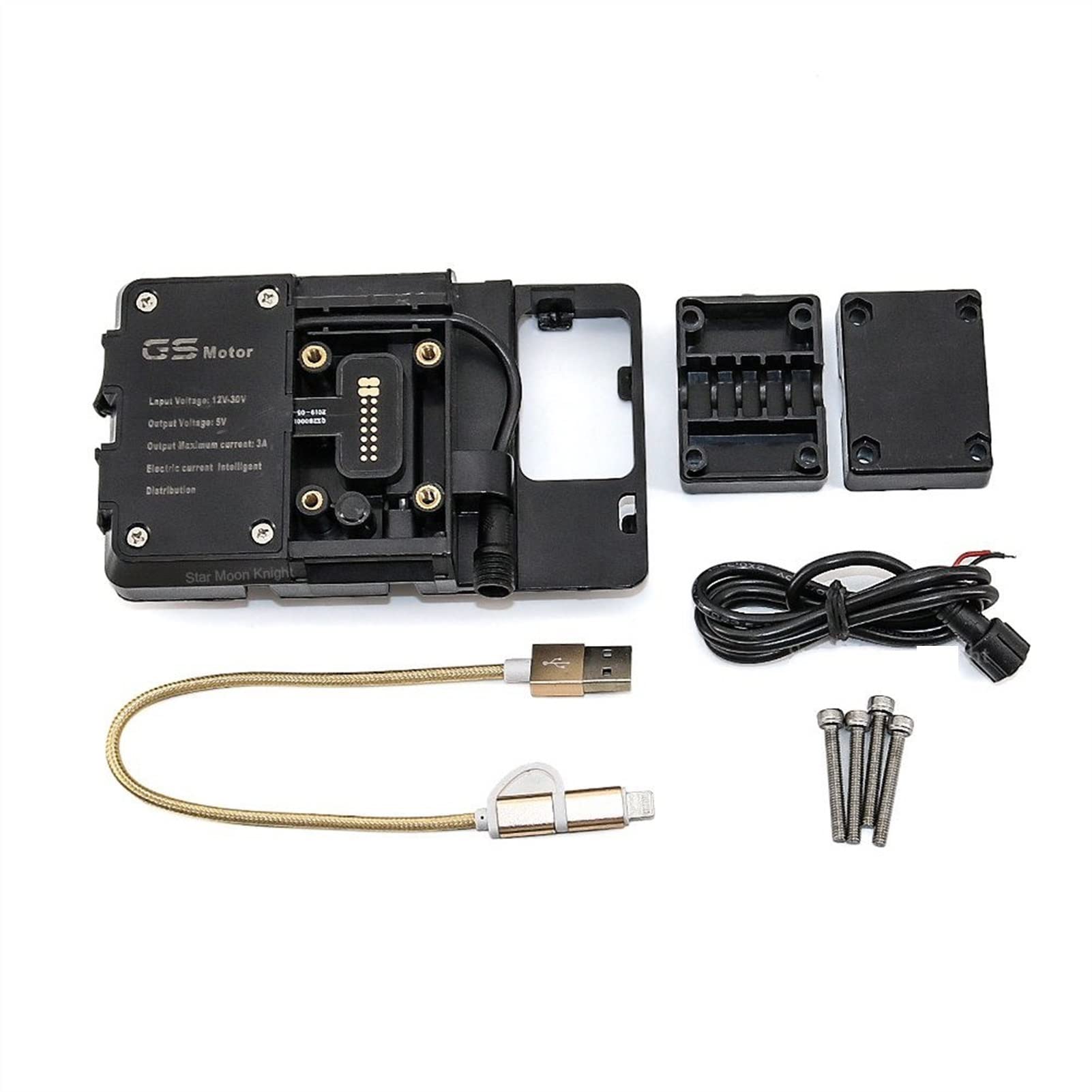 GPS motocyklowy, dla Smarta, telefonu, nawigacji na przedniej szybie, wspornik płyty GPS, uchwyt adaptacyjny, dla Royal Enfield, HIMALAYAN 2016-2021 Uchwyt na telefon motocyklowy(Mobile phone h