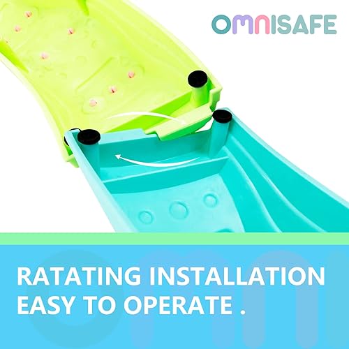 Miniatura 6 de Colored Balance Beams for Kids, Wavy Toddler Stepping Stones, 8 Pcs, Non-Slip Surface and Rubber Edges, Promote Agility, Strength, Coordination