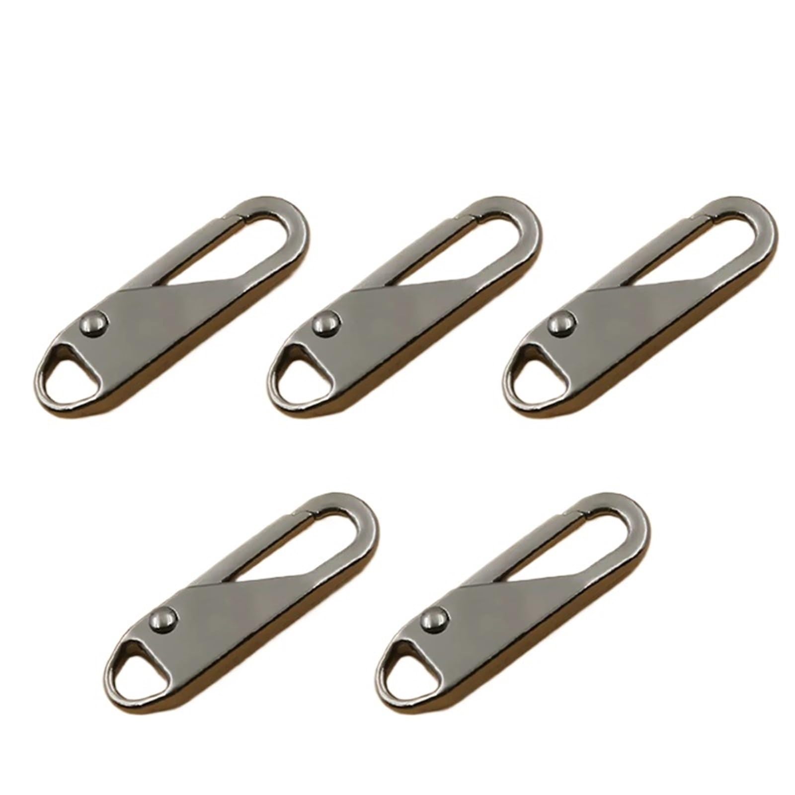Bszcxbvmp Grijs Zipper Pull Replacement Parts, Zipper Slider Pulls Replacement Multicolor 40 Pcs For Backpack Luggage Tent(Grijs)