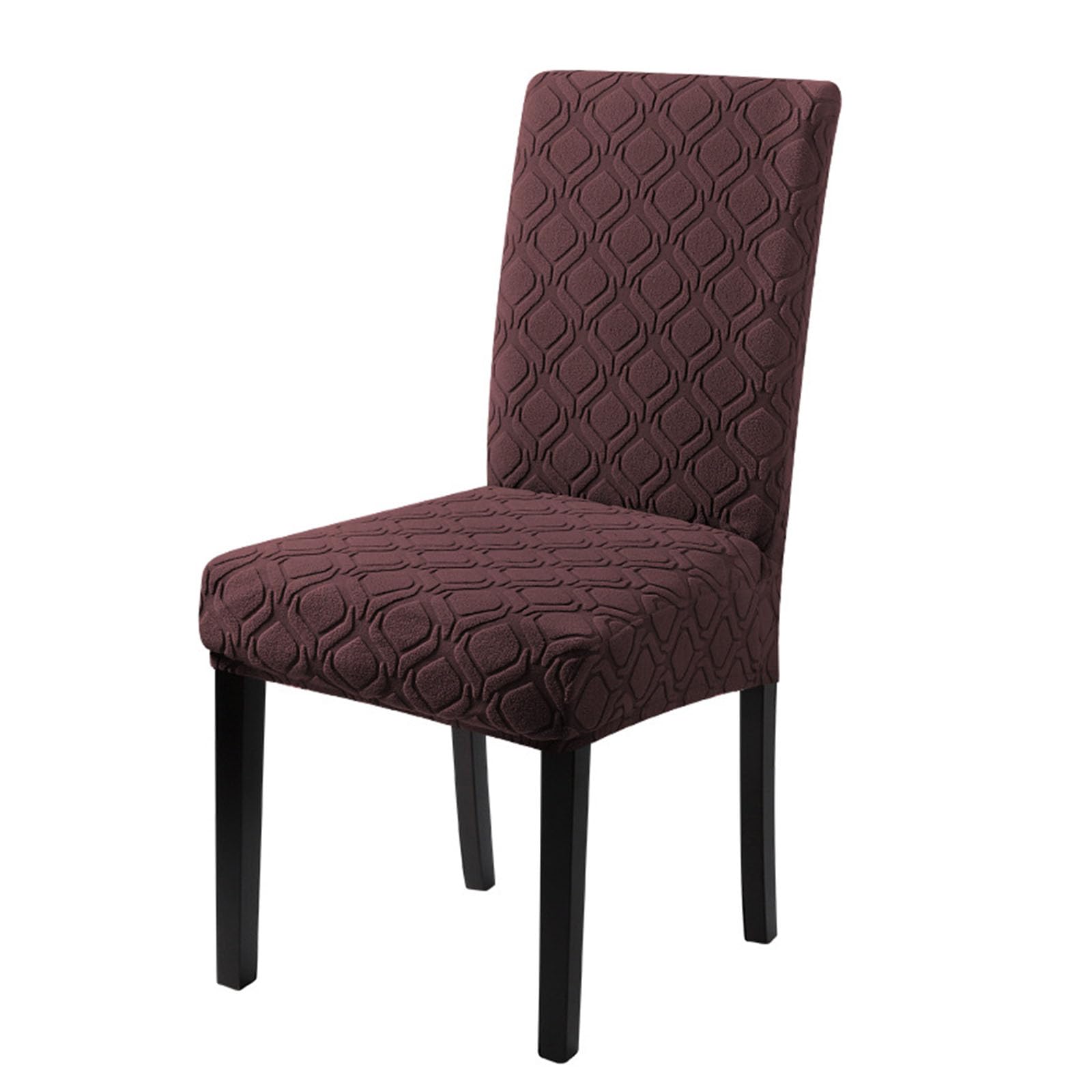 Jazuaiao Washable Stretchable Seat Covers Knit Fabric Universals for Kitchen Banquets Chairs Washable Stretchable Chair Slipcovers