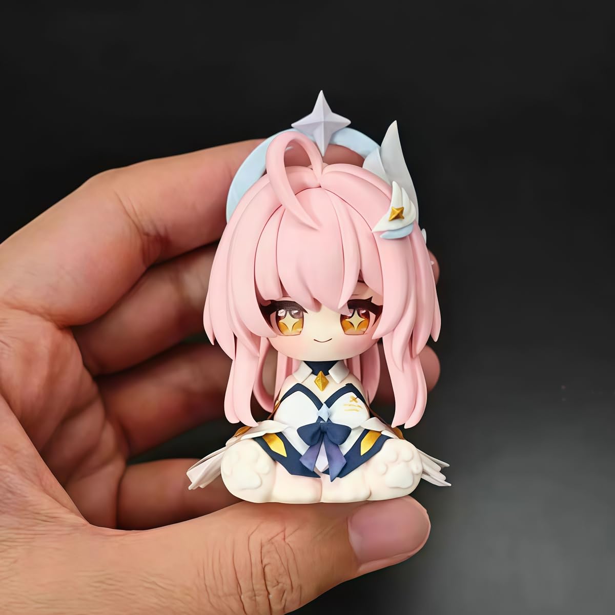 Wuthering Waves Aemeath Mini Figur Anime-Spielfiguren PVC-Schreibtischornamente Fanartikel (Aemeath)