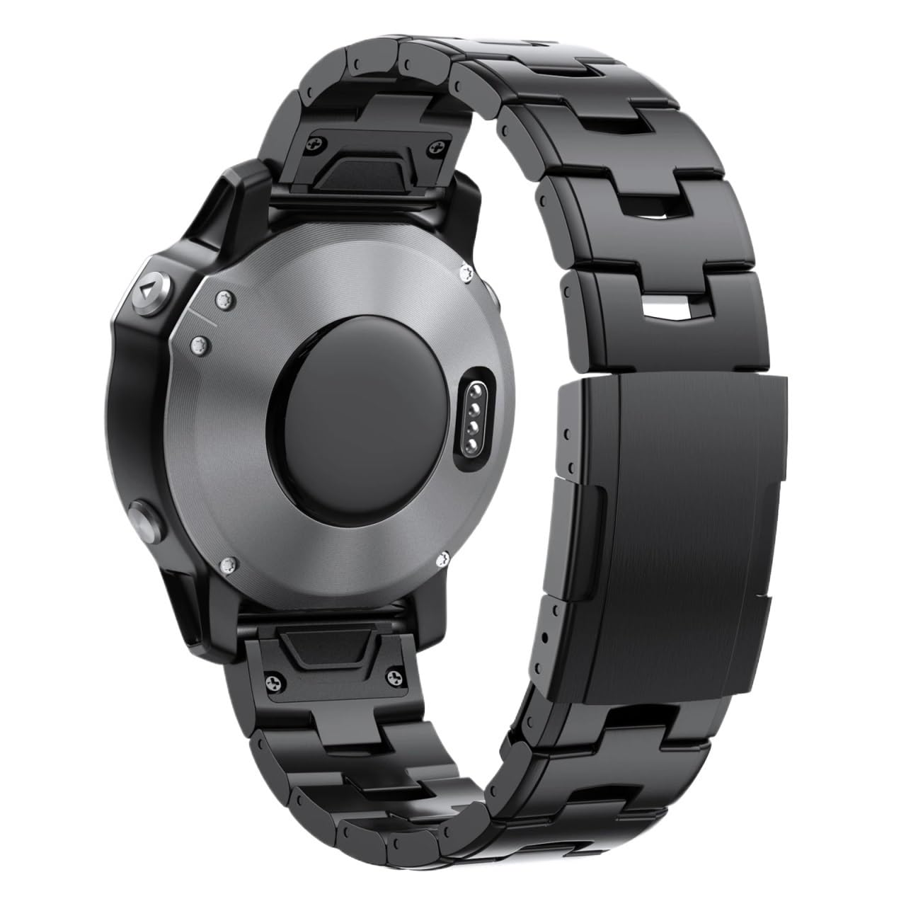 Bracelet titane 22/26mm à dégagement rapide compatible Garmin