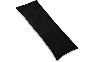 Black Long Pillow: Ultimate Comfort for Side Sleepers