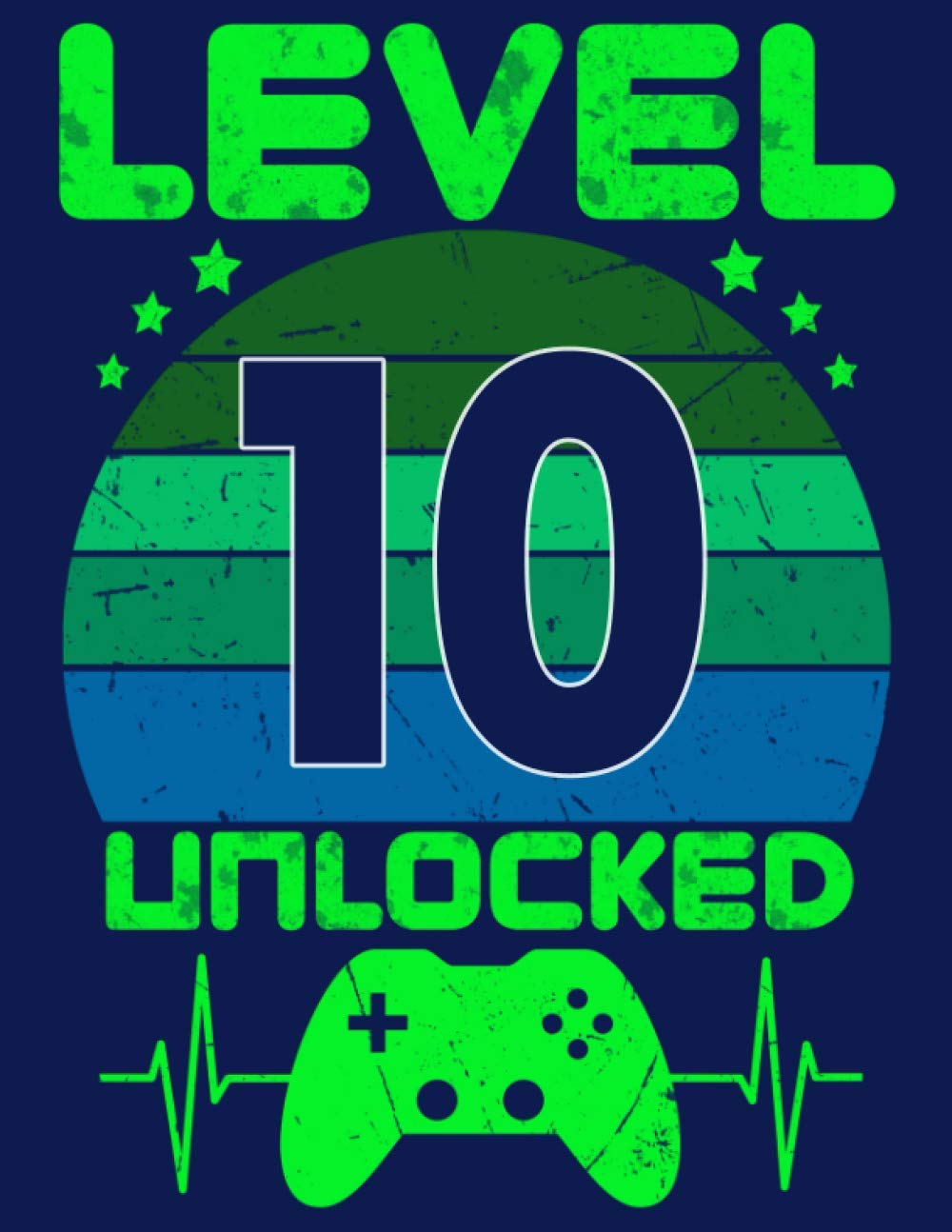 Level 10 Unlocked: Sketch Book 10th Birthday Gift for Video Game Lovers 10 Years Old for Drawing, Writing, Painting, Sketching for Boys and Girls wide