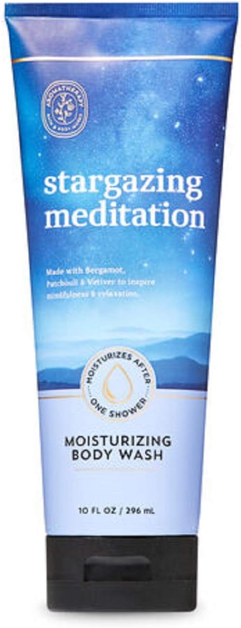 Bath and Body Works Aromatherapy Body Wash Stargazing Meditation 10 Ounce Large Tube
