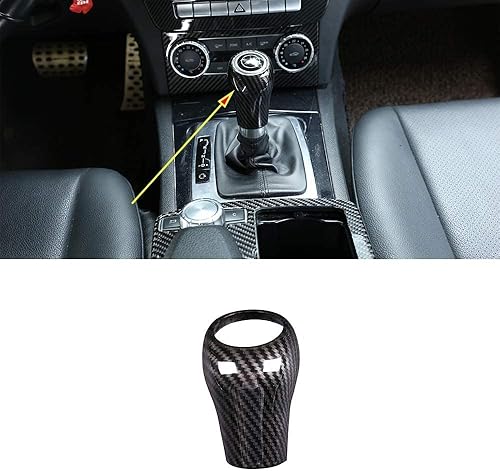 Autobro Para Mercedes Benz Clase C W204 2004-2013 Pomo de Cambio de Cambios Cubierta Trim Car Accesorios