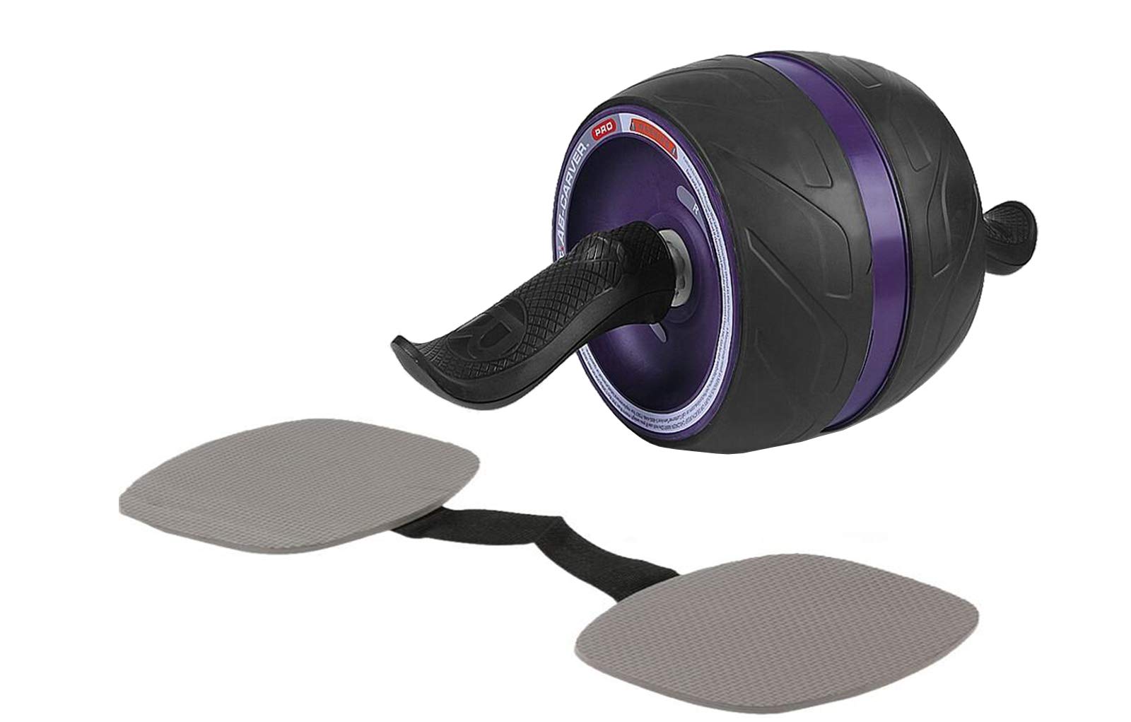 Skyland Unisex Adult EM-9343-P Abs-carver Pro - Black/Purple, 39.9 x 18.8 x 18.8 cm