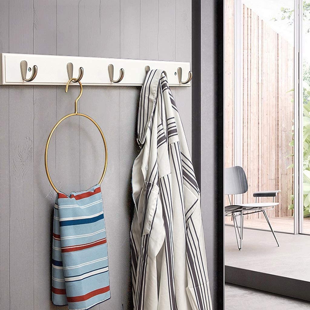 Toalleros de Barra Estante de Toallas Toallas Montadas En La Pared Ganchos De Pared De Acero Inoxidable Para Vestíbulo De Entrada Toalla De Baño Accesorio Para Llaves Gancho Para Abrigos Toallero Barr