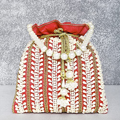 Image of Peora Malti Color Clutch Purses for Women Handmade Evening Handbags Bridal Clutch