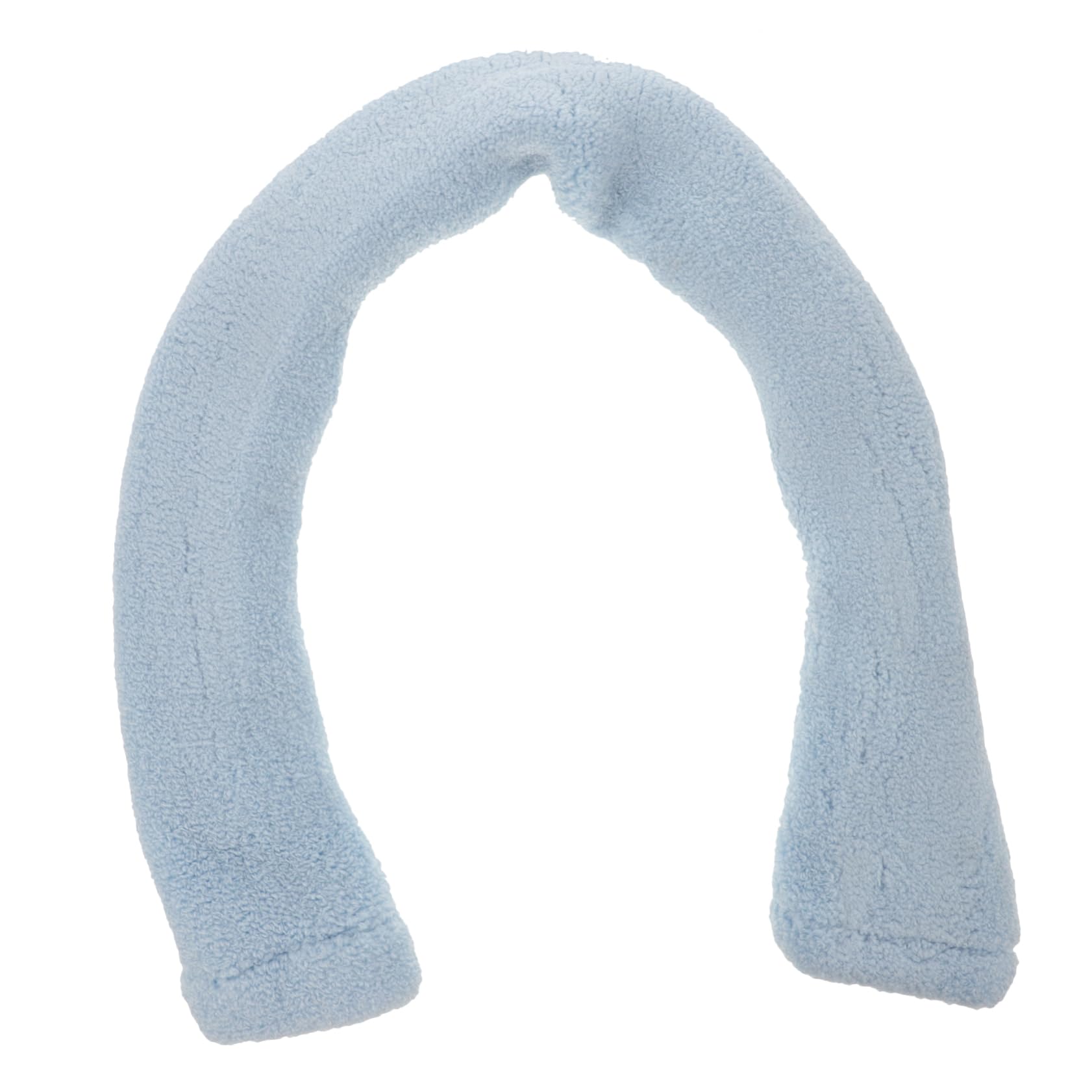 Ciieeo 2pcs Toilet Warmer Seat Cover Blue Soft Warm Stretchable Easy Snap Button Toilet Seat Cushion Pad