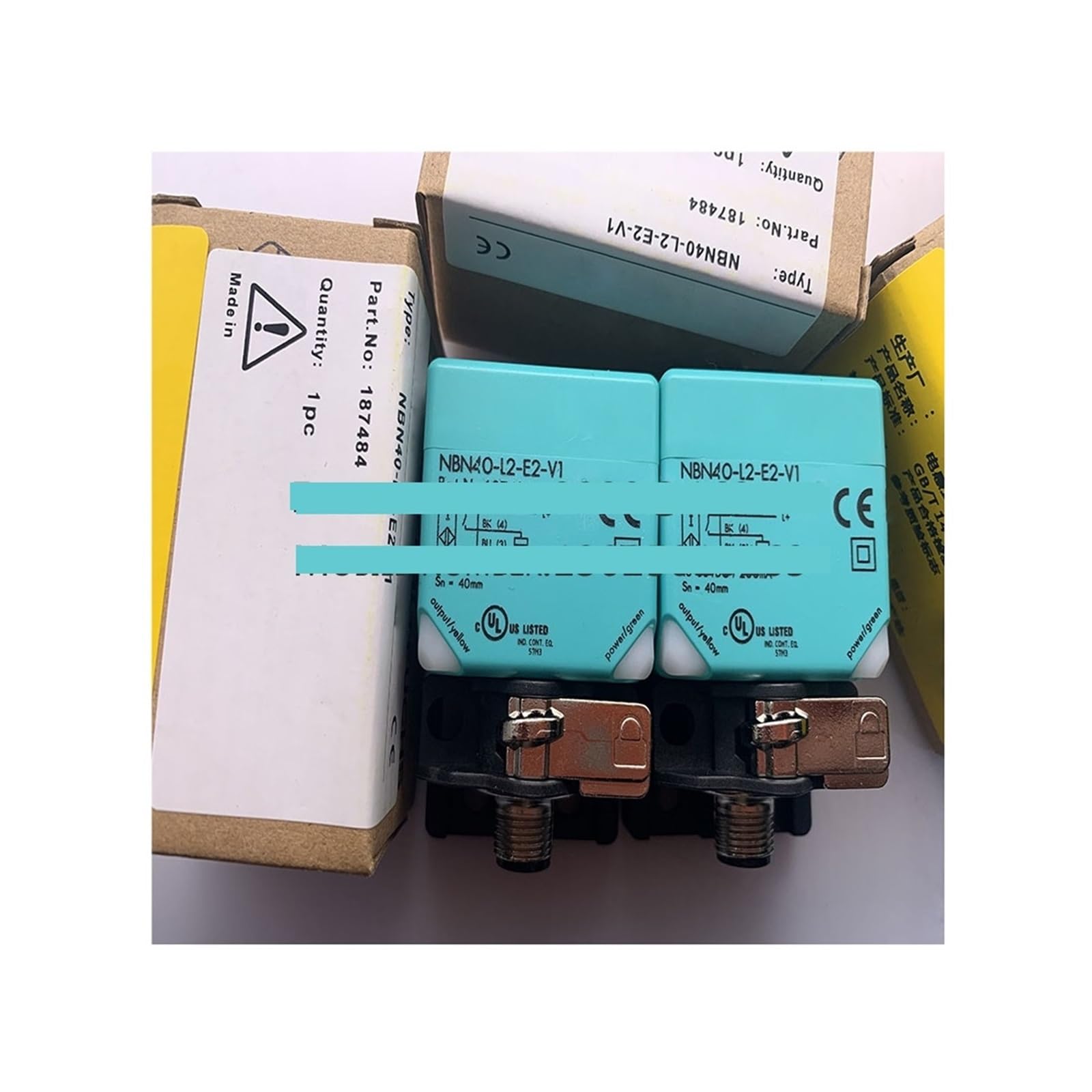 Détecteur NBN40-L2-E2-V1 haute précision avec boîtier robuste L2 - 5