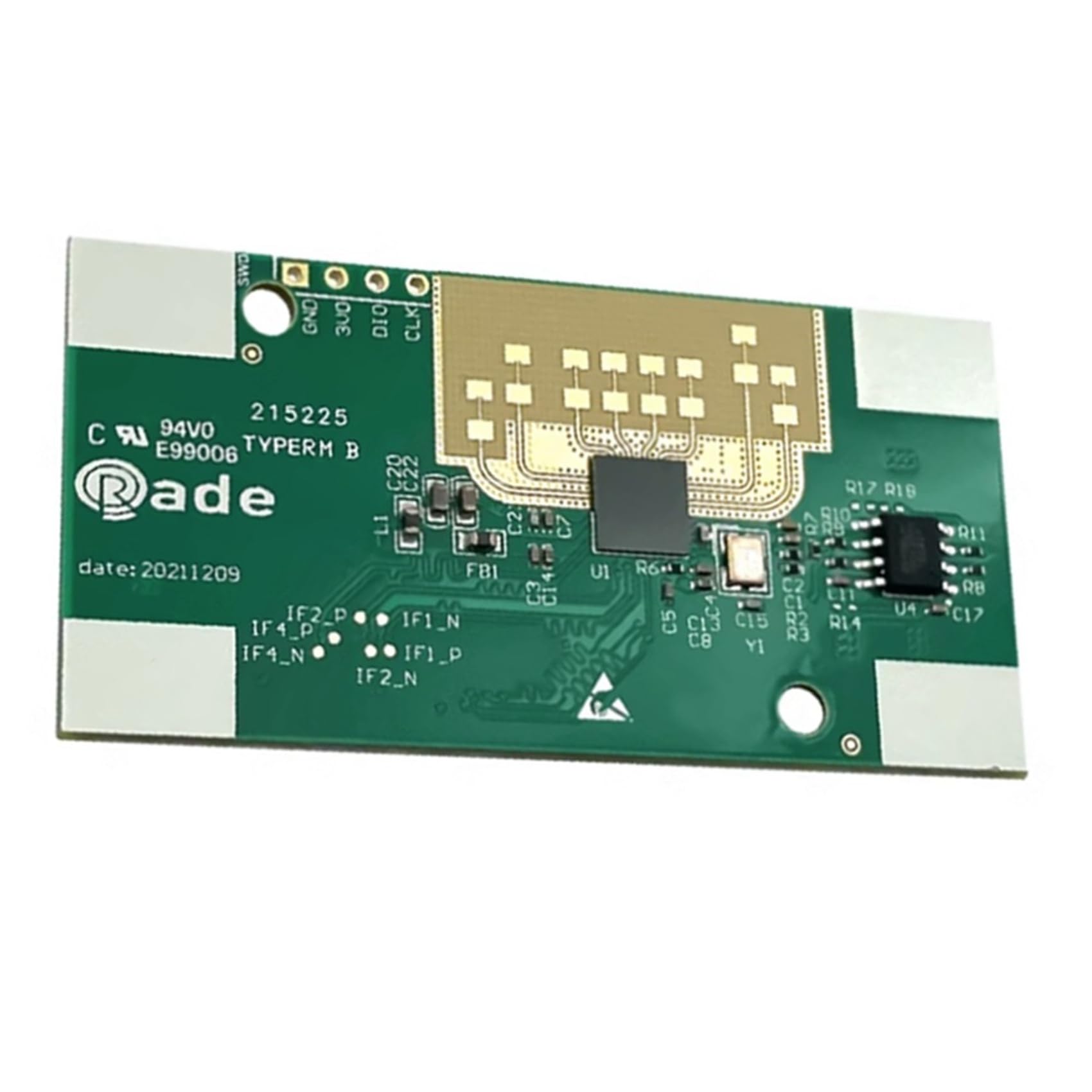 4T3R 60G HLK-LD6001 MMWAVE SENSORE RADAR MODULO di TRAIGHIAZIONE del TRAIGHIATURA 'UMAN