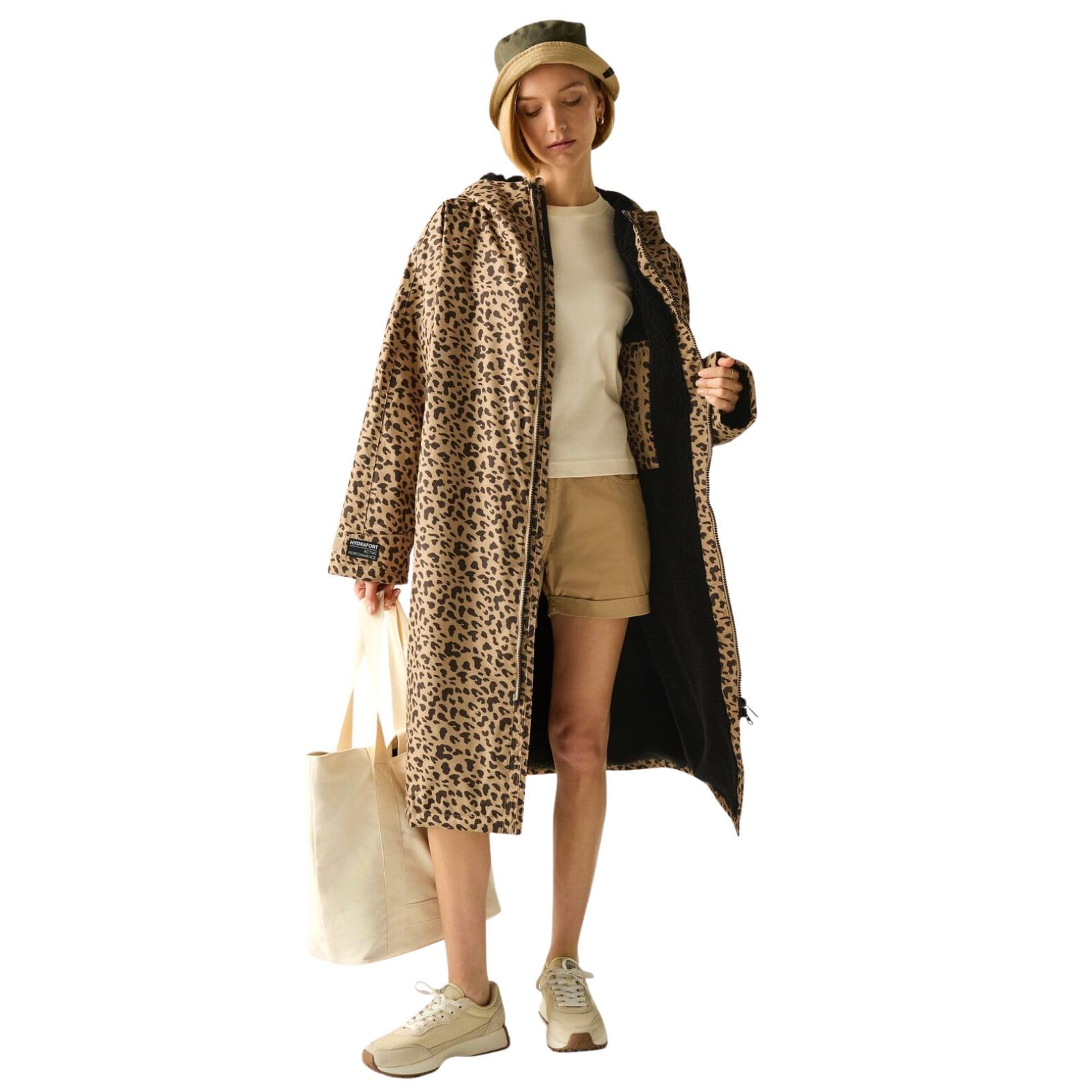 Regatta Unisex Adult Waterproof Changing Robe in Tan | Size: Small/Medium