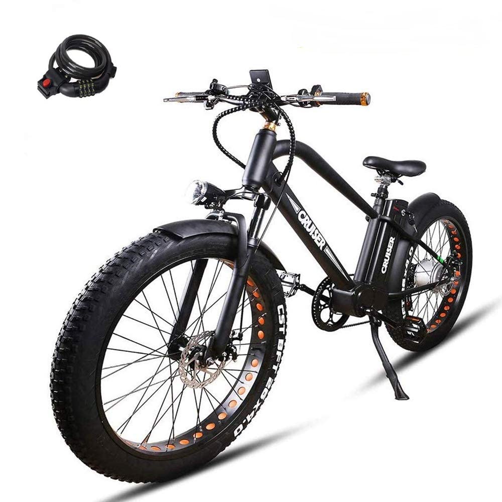 Buy NAKTO Electric Bicycle Fat Tire 