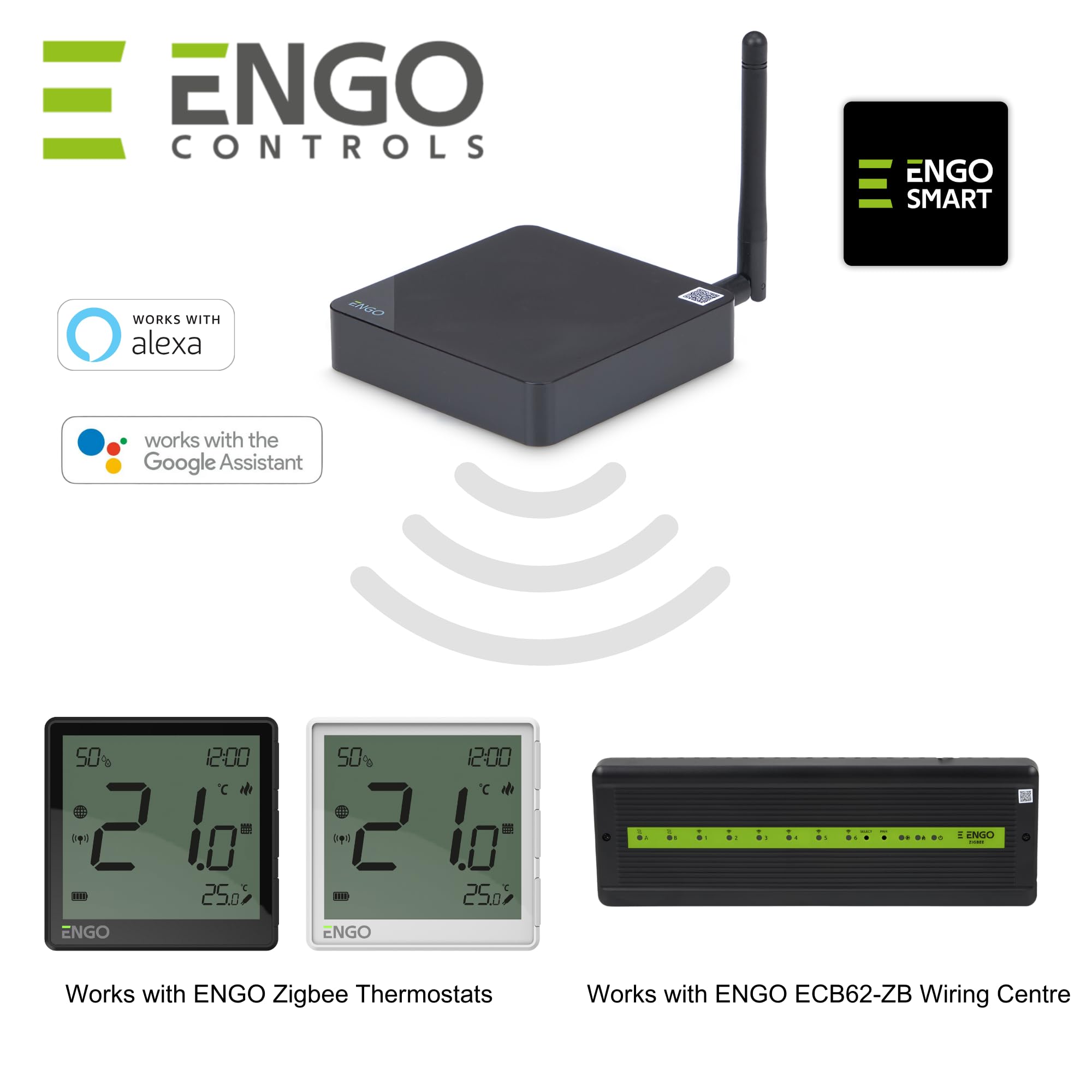 ENGO EGATE-PRO Universal Zigbee Gateway Hub, Compatible with ENGO Zigbee Products Heating Thermostat Camera Automation UFH Underfloor - Image 2