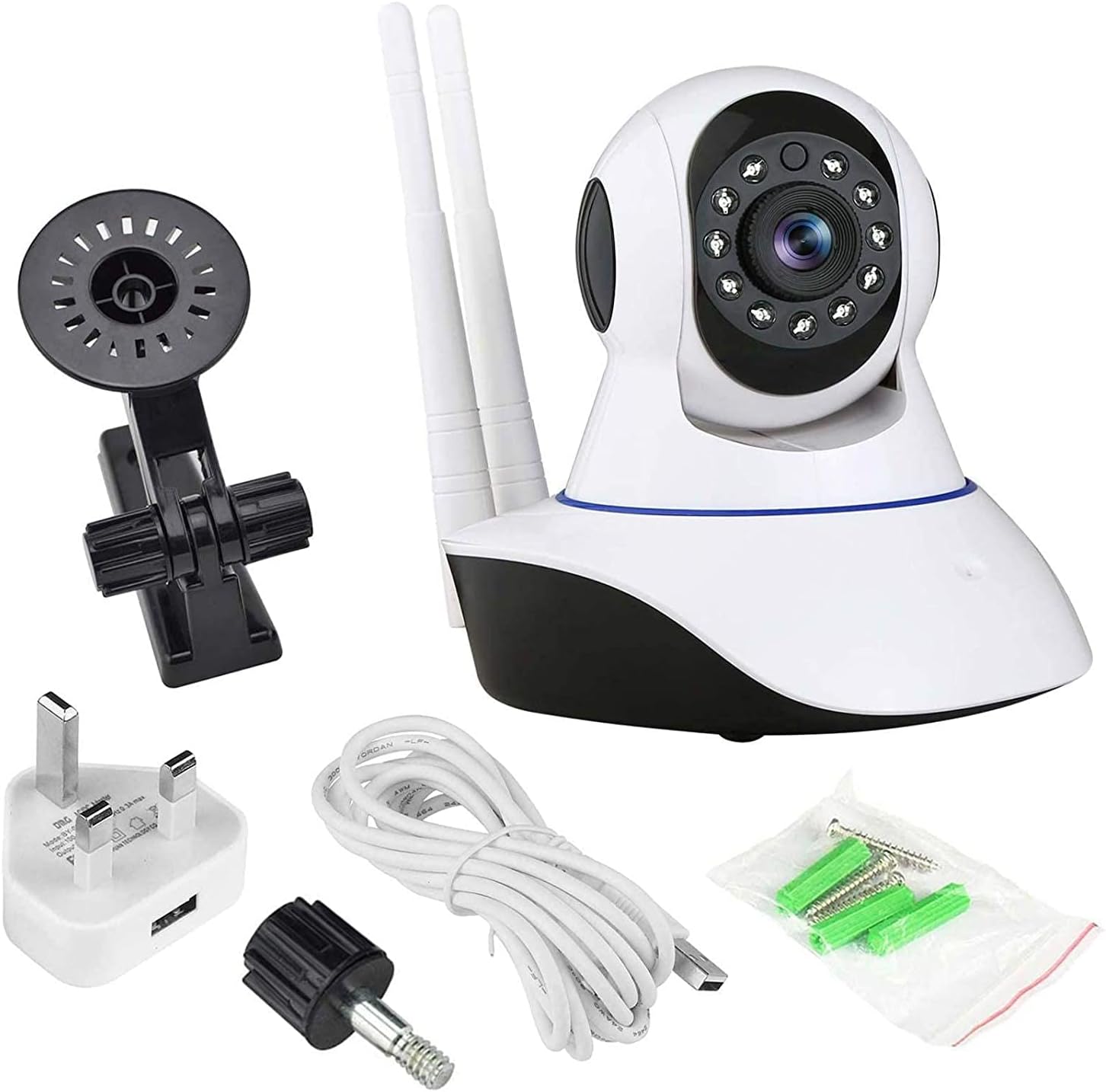Evertech 1080p Outdoor Security Camera – 100° Wide Angle, Night Vision, Weatherproof