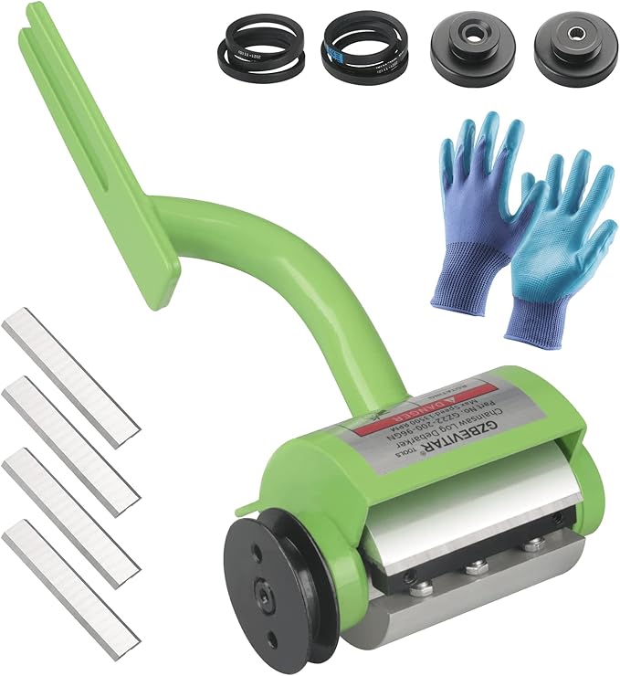 GZBEVITAR Log Peeler Debarker, Chainsaw Debarker Attachment