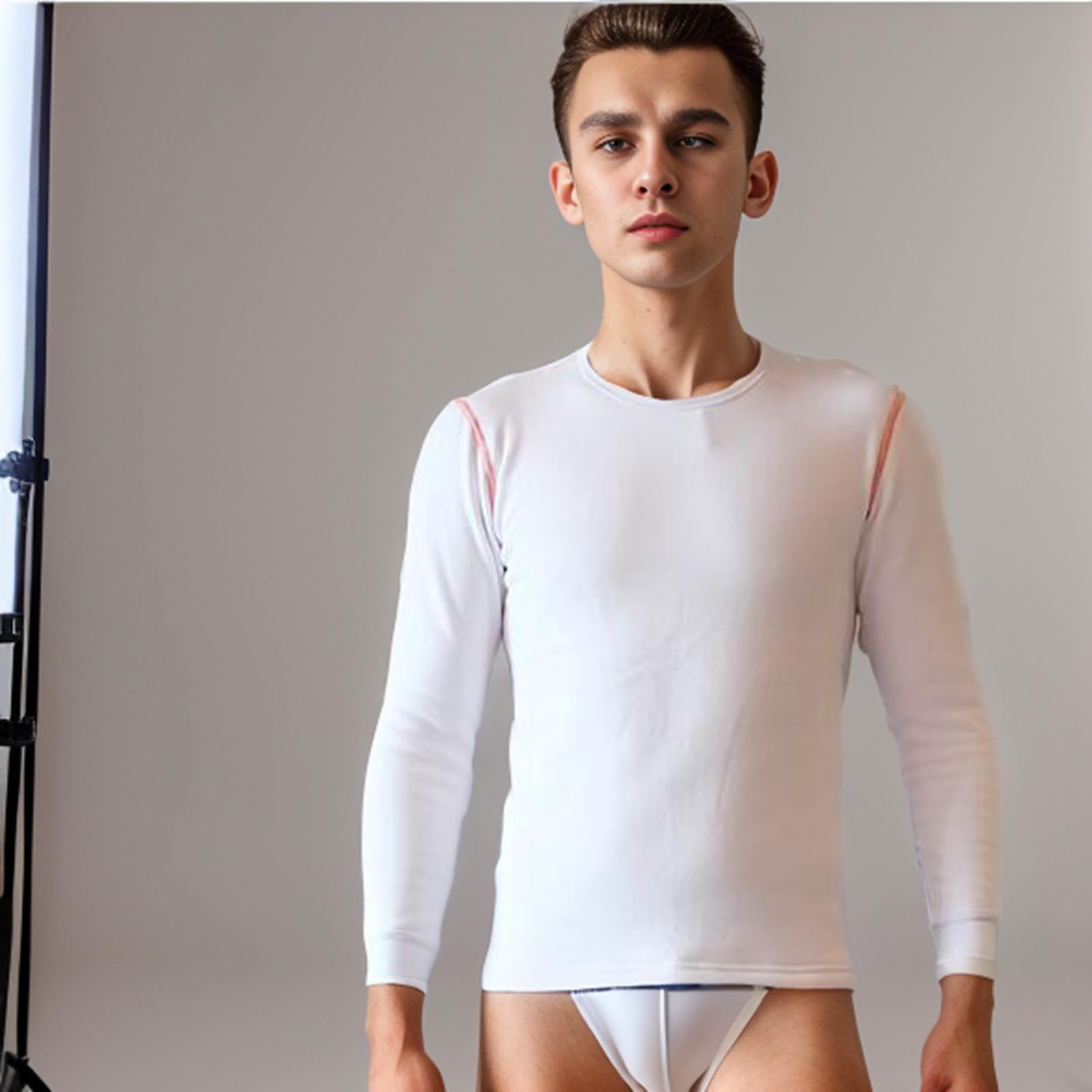 Intimo Termico Invernale Set Uomo, Maglia Termica Uomo Maglia Termica Biancheria Intima Sci Invernale Pantaloni Manica Lunga Funzionale Tuta Completa Uomo Completo Termico Uomo Invernale Intimos