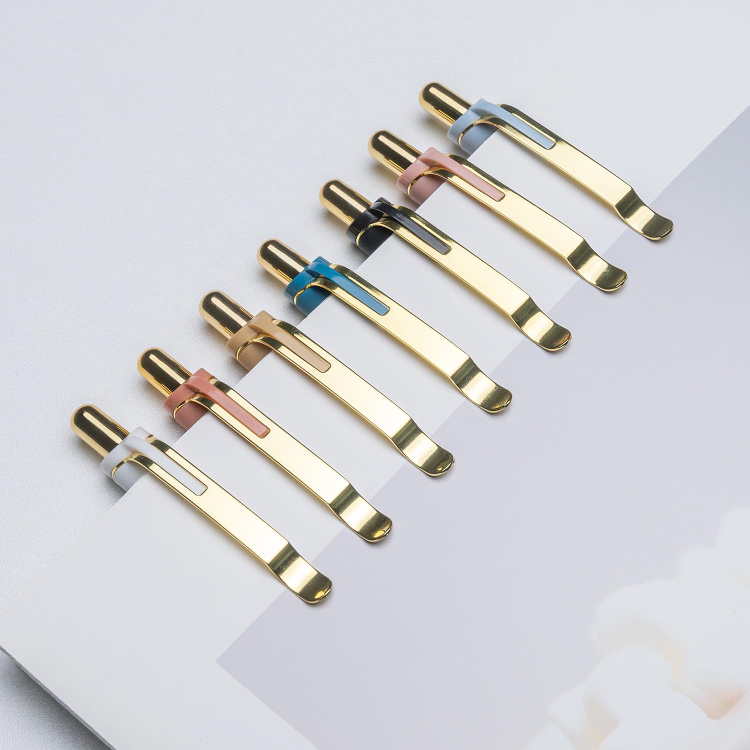 Linbsunne Gel Pens Black Ink Pen 0 5mm fine Point Pens Smooth Writing Retractable Office Supplies 12-count — view 6