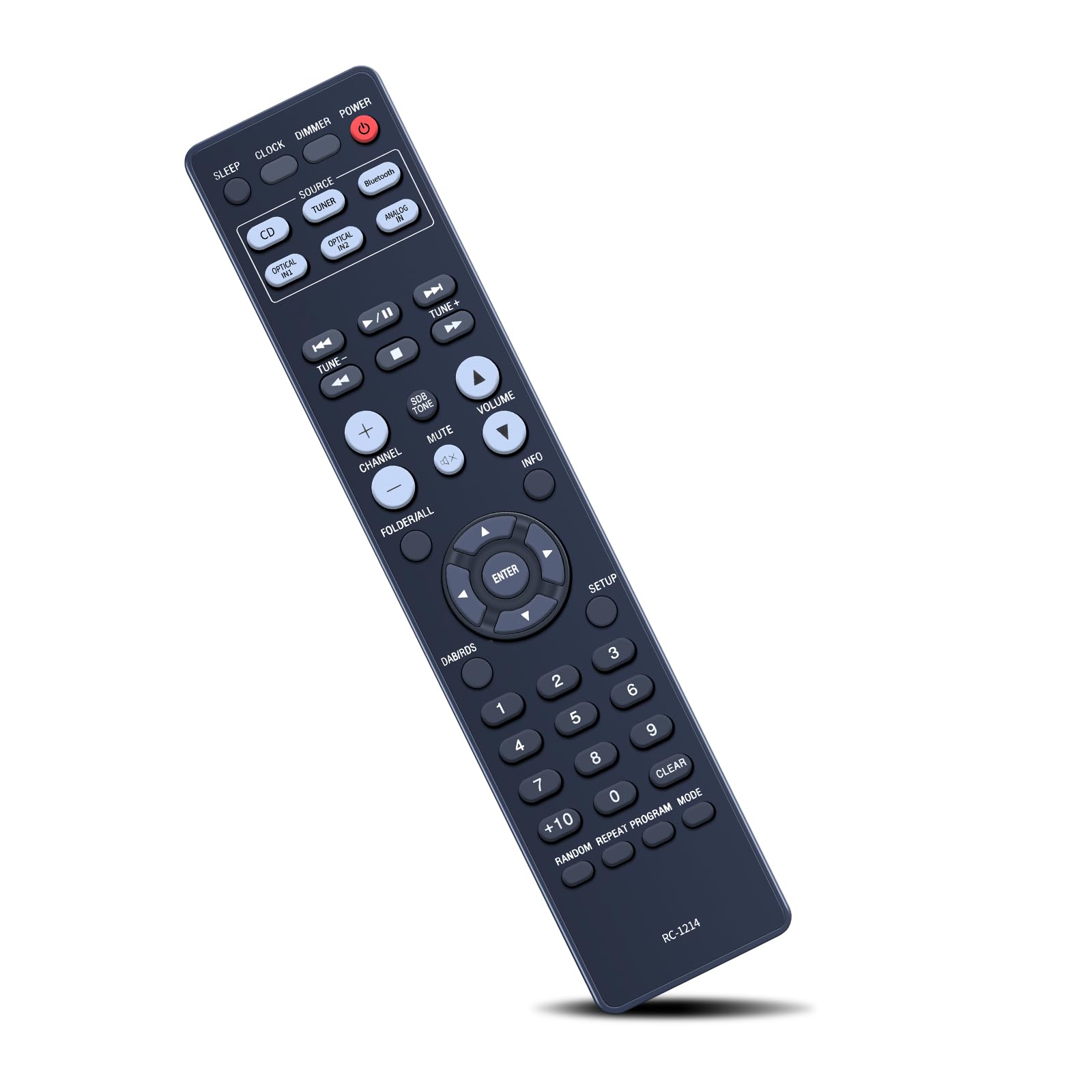 Télécommande RC-1214 pour remplacer votre boîtier Denon perdu ou cassé - 8