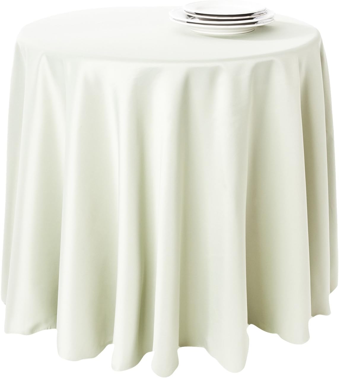 SARO LIFESTYLE LN201 Round Tablecloth Liners, 90Inch