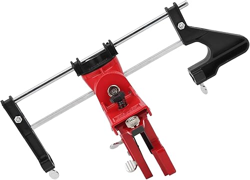 Miniatura 2 de Fafeicy Kit de afilador de cadena, guía de archivo de cadena, guía precisa de archivo de motosierra, con ajustes de dial, herramienta de afilado de