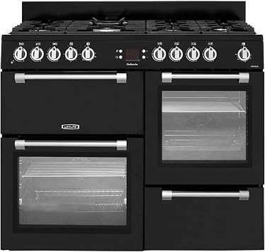 Leisure CK110F232 - Kitchen Independent kitchen, Black, Buttons, Rotary, Front, Electronic, LED