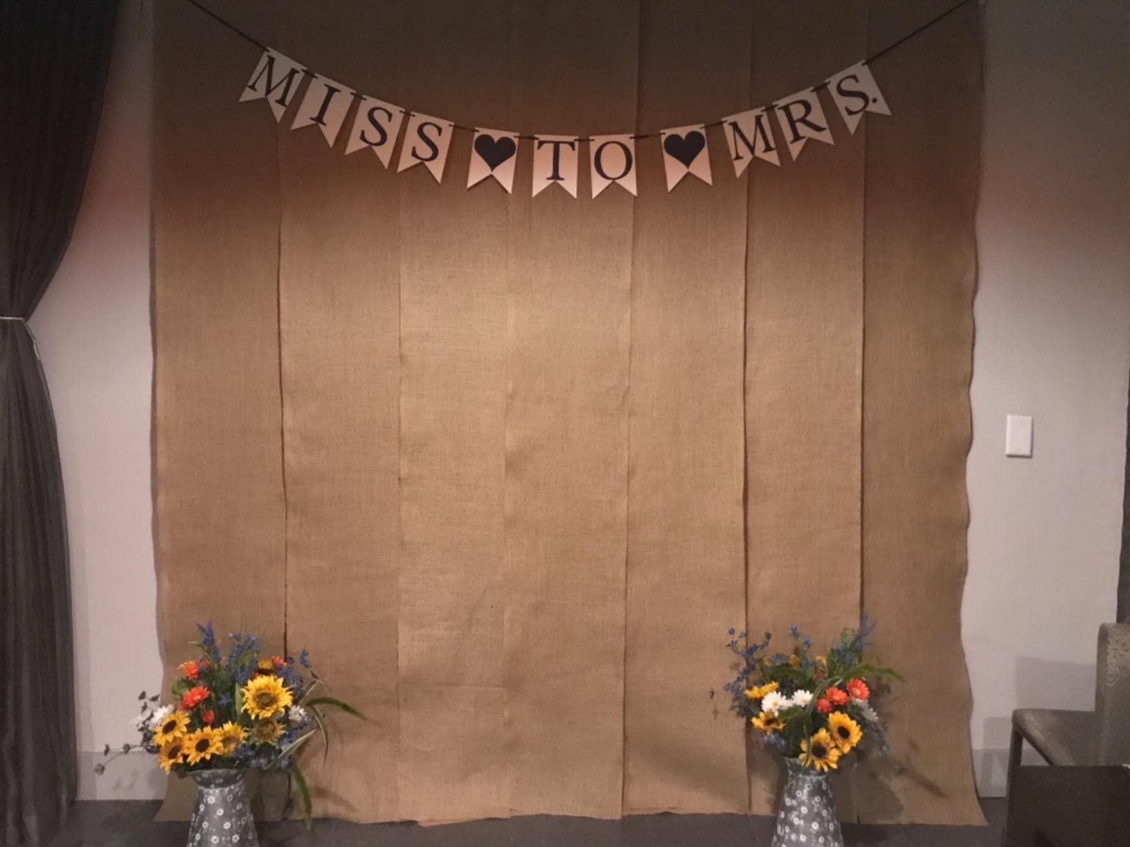 Tischläufer aus 100 % Jute, Vintage, 30,5 x 183,9 cm, Tischläufer für Hochzeiten, Partys, Weihnachten, Thanksgiving, Grillabende, Alltag, Feiertage, 12 Stück