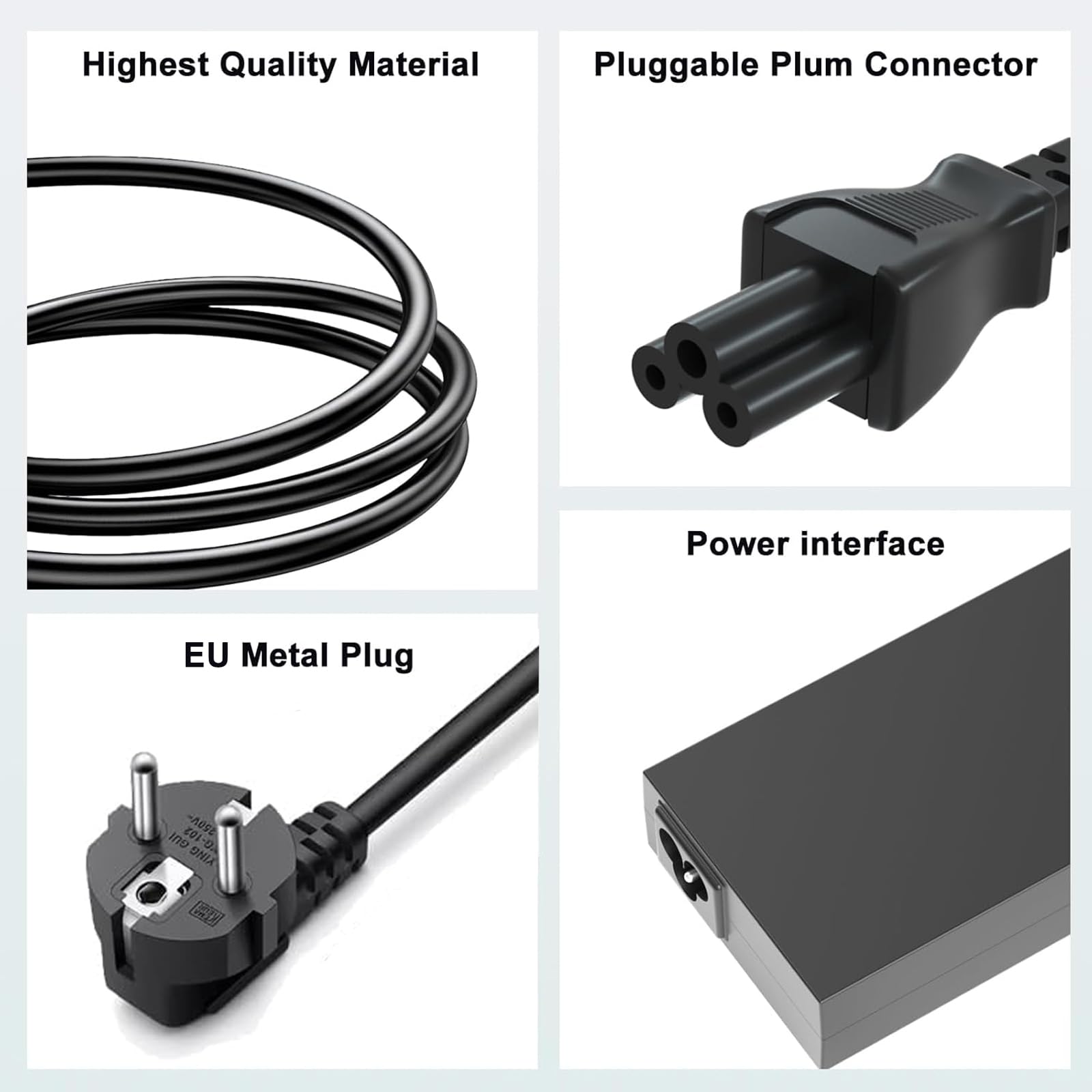 120W Cargador per HP USB-C Dock G5 USB-C/A Universal Dockingstation | G2 5TW13AA G5 5TW10UT 5TW10AA 5TW10AA#ABB 5TW10UT#ABA Envy 15 17 Serie Omen 15-5000 15-5100 15-5200 710415-001 L41856-001