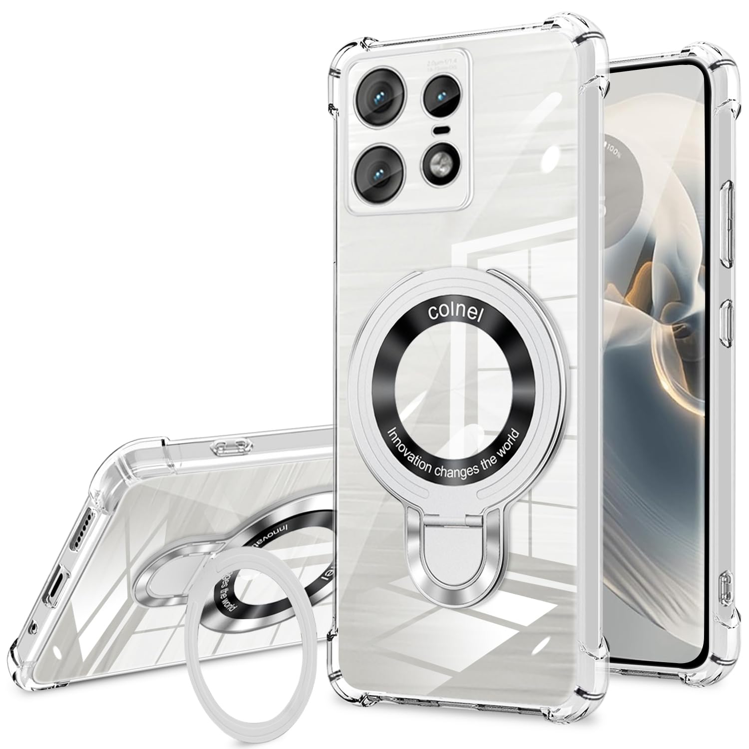 Amazon.co.jp: Motorola Moto Edge 50 Pro 5g ケース クリア MagSafe