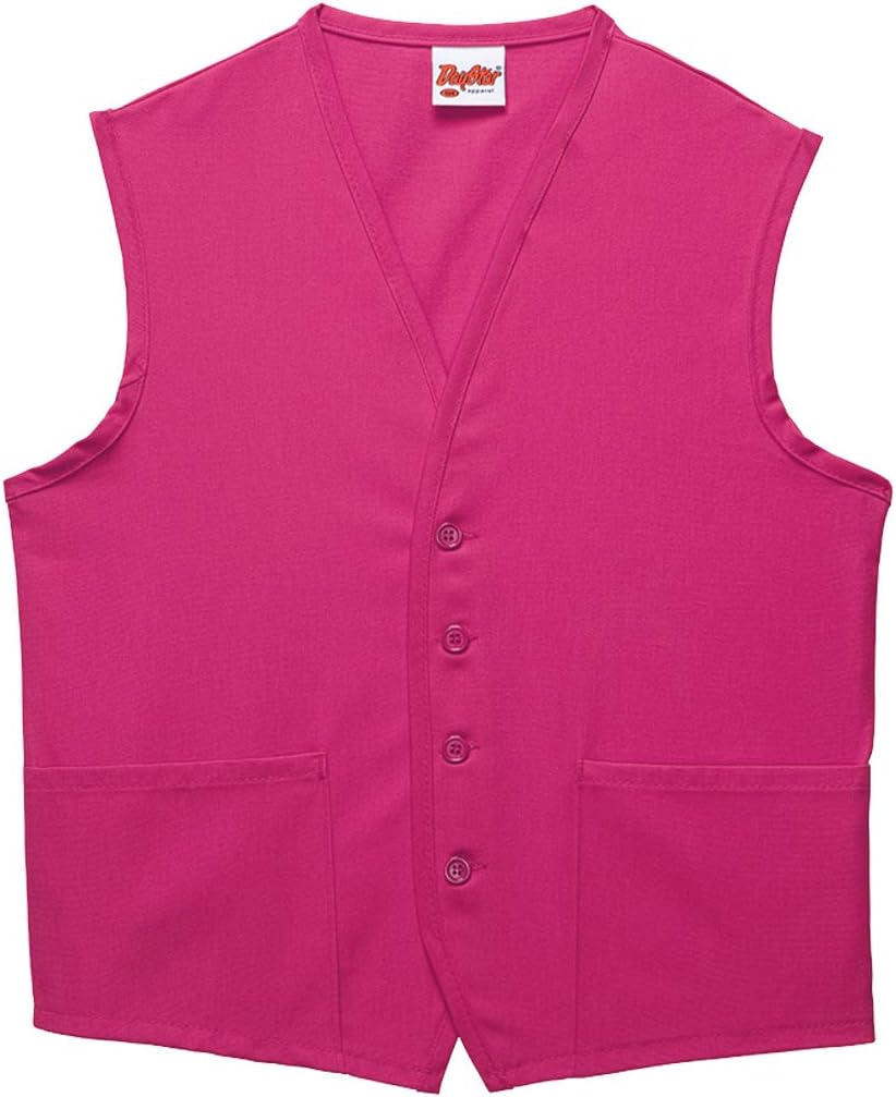 DayStar Apparel 742 Two Pocket Button Unisex Vest