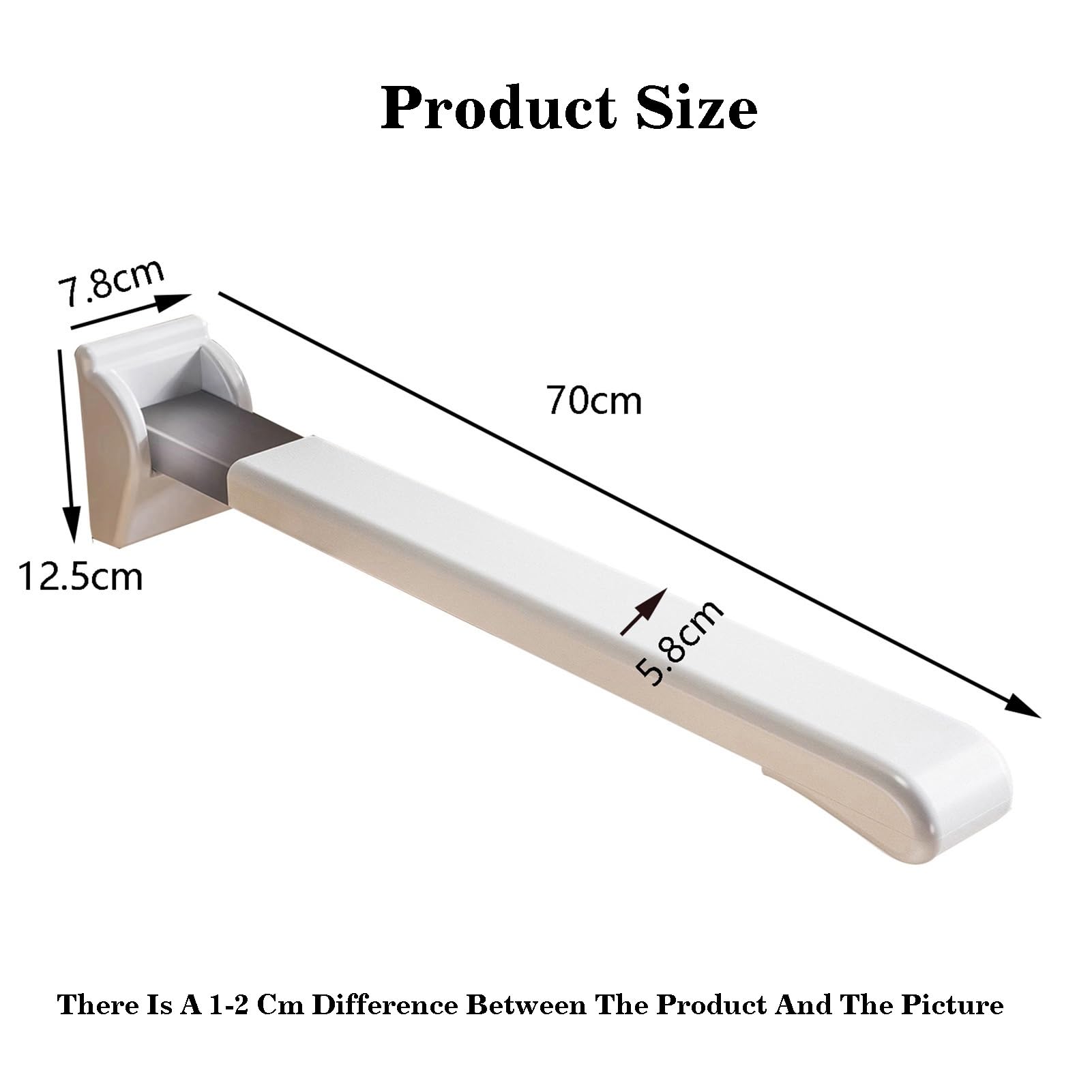 Sicurezza For Il Bagno For L'assistenza Domiciliare, Maniglia For Bagno Ribaltabile In Acciaio Inossidabile, Prodotto For L'assistenza Agli Anziani, Accessori For Disabili For La Vita Quotidiana