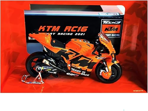 Miniatura 6 de Miniatura 118 Moto GP 2021 Racing TECH 3 KTM Factory
