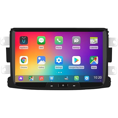 Hikity 2G+64G Android 15 Autoradio Pour Renault Spring,Dacia Logon,Duster, Captur,Sandero,Symbol,Lodgy,Lada Xray Avec Carplay Android Auto Sans Fil,7" Écran Tactile Navi GPS WiFi BT RDS/FM+CAM+MIC